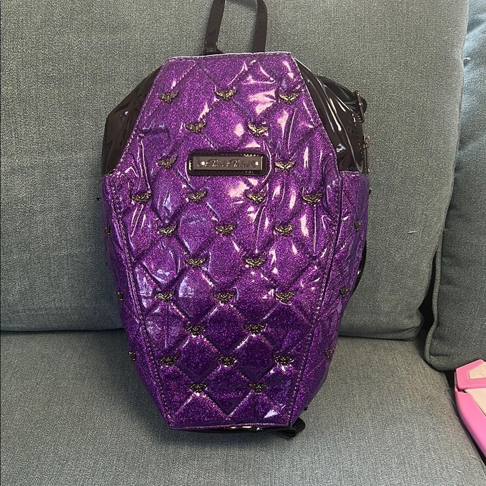 Purple Quilted Women's Bag